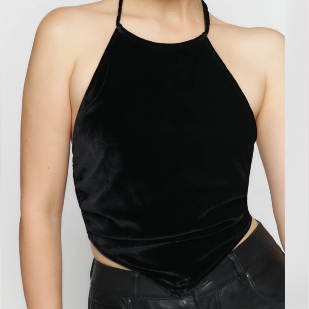 Velvet Reformation Halter Top